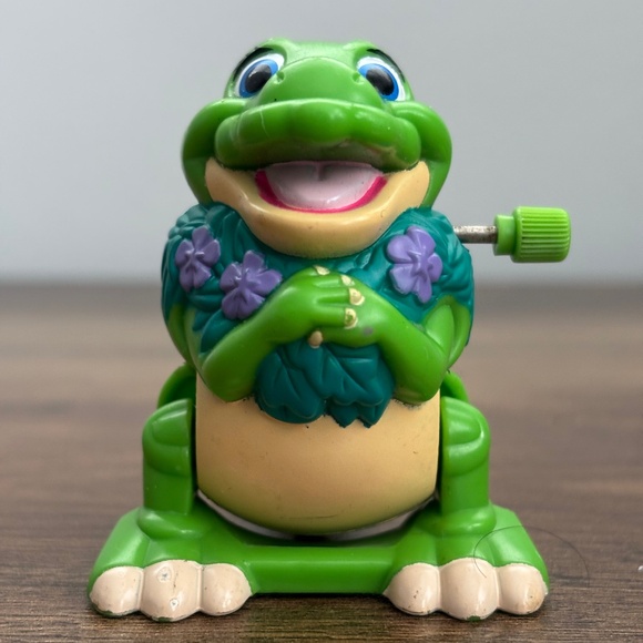 VINTAGE Burger King Kids Club Land Before Time TUMBLING DUCKY Wind Up Toy 1997 - Picture 3 of 8